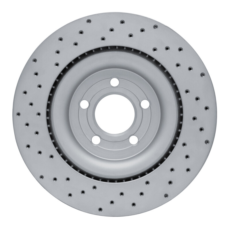 Ford Police Interceptor Utility Brake Rotor (1) - Rear Right - DFC - Drilled Geoperformance - `20-`26