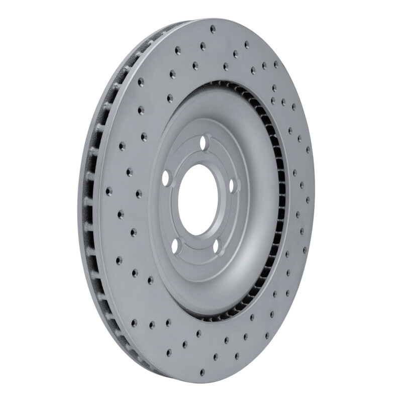 Ford Police Interceptor Utility Brake Rotor (1) - Rear Right - DFC - Drilled Geoperformance - `20-`26