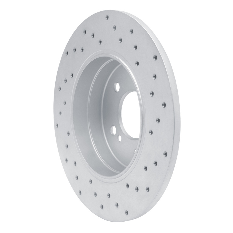 Mercedes-Benz SLK280 Brake Rotor (1) - Rear Left - DFC - Drilled Geoperformance - `94-`11