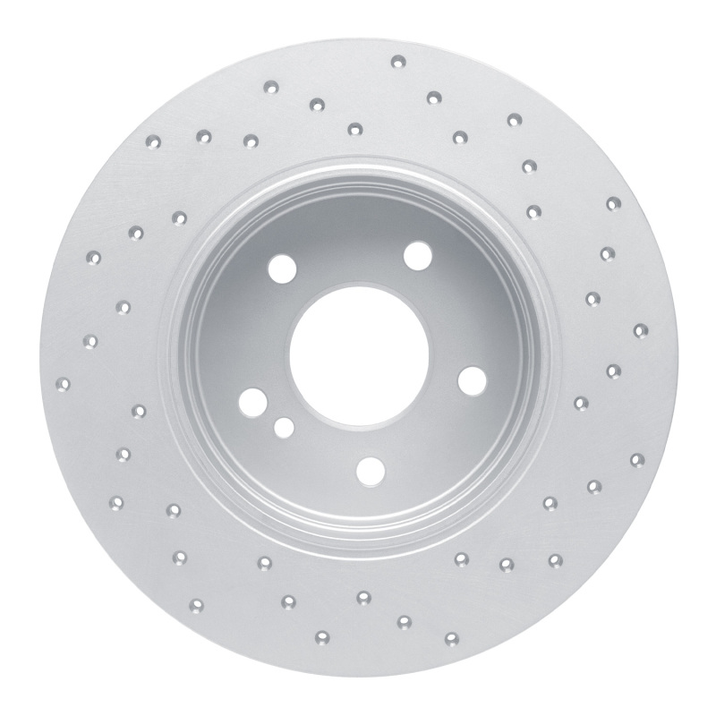 Mercedes-Benz SLK280 Brake Rotor (1) - Rear Left - DFC - Drilled Geoperformance - `94-`11