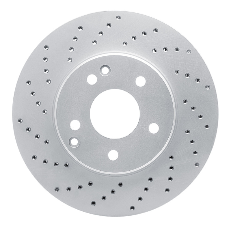 Mercedes-Benz E300 Brake Rotor (1) - Front Left - DFC - Drilled Geoperformance - `96-`15