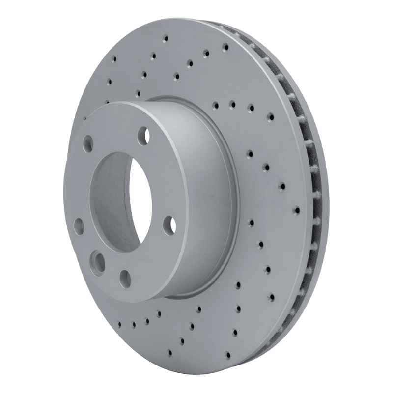 Mercedes-Benz G500 Brake Rotor (1) - Front Left - DFC - Drilled Geoperformance - `08-`18