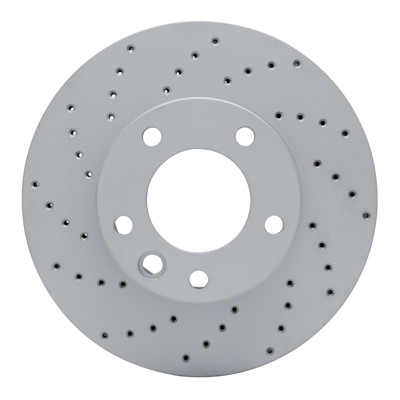 Mercedes-Benz G500 Brake Rotor (1) - Front Left - DFC - Drilled Geoperformance - `08-`18