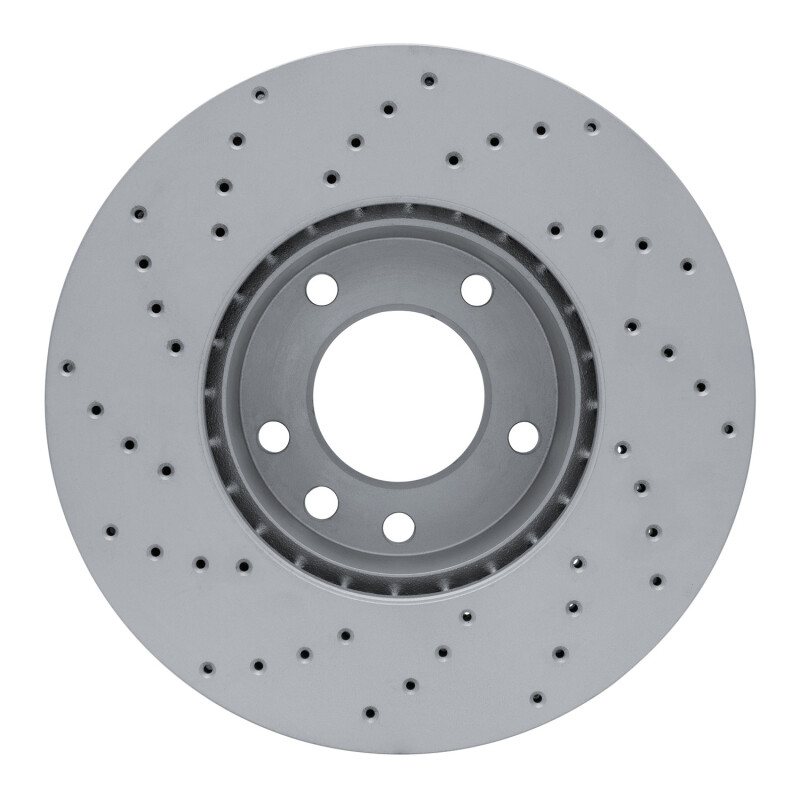 Mercedes-Benz G500 Brake Rotor (1) - Front Right - DFC - Drilled Geoperformance - `08-`18