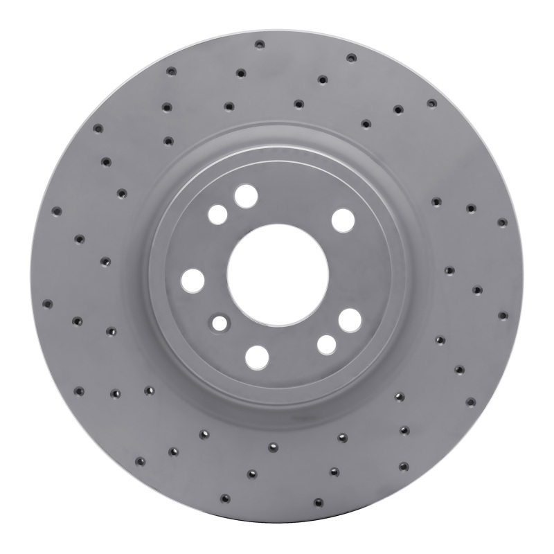 Mercedes-Benz GLE350 Brake Rotor (1) - Front Left - DFC - Drilled Geoperformance - `12-`18
