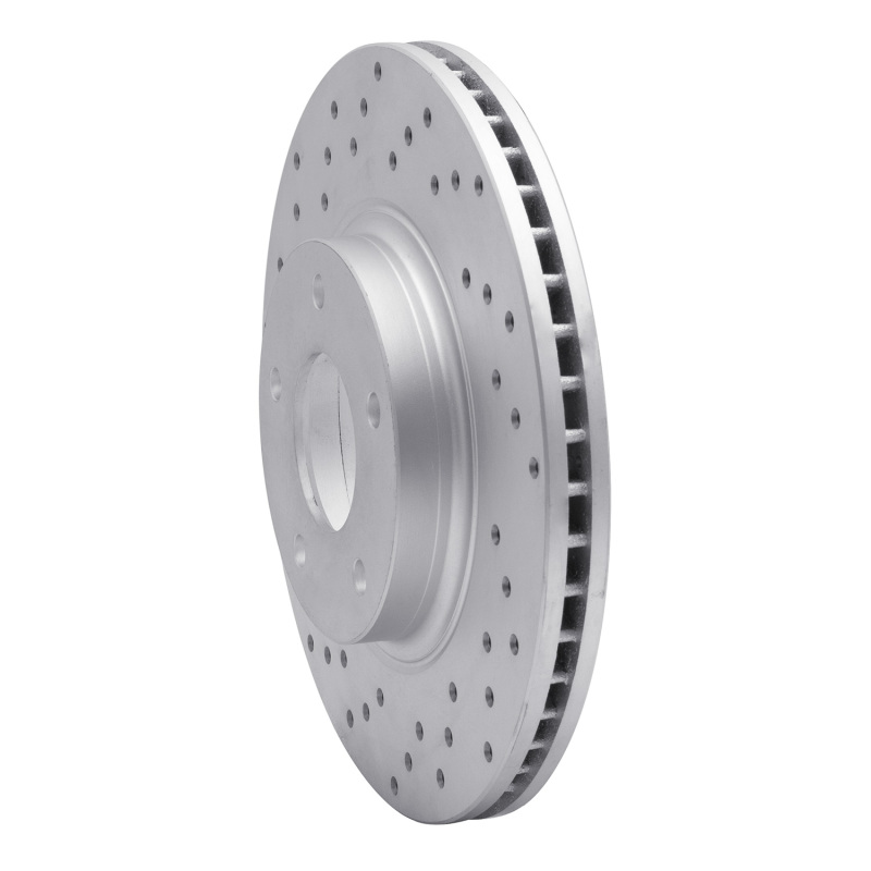 Infiniti I35 Brake Rotor (1) - Front Left - DFC - Drilled Geoperformance - `02-`06