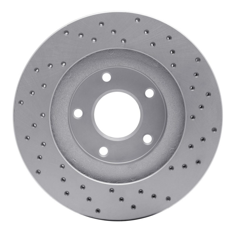 Infiniti I35 Brake Rotor (1) - Front Left - DFC - Drilled Geoperformance - `02-`06