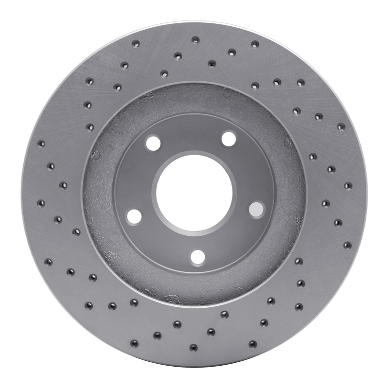 Infiniti I35 Brake Rotor (1) - Front Right - DFC - Drilled Geoperformance - `02-`06