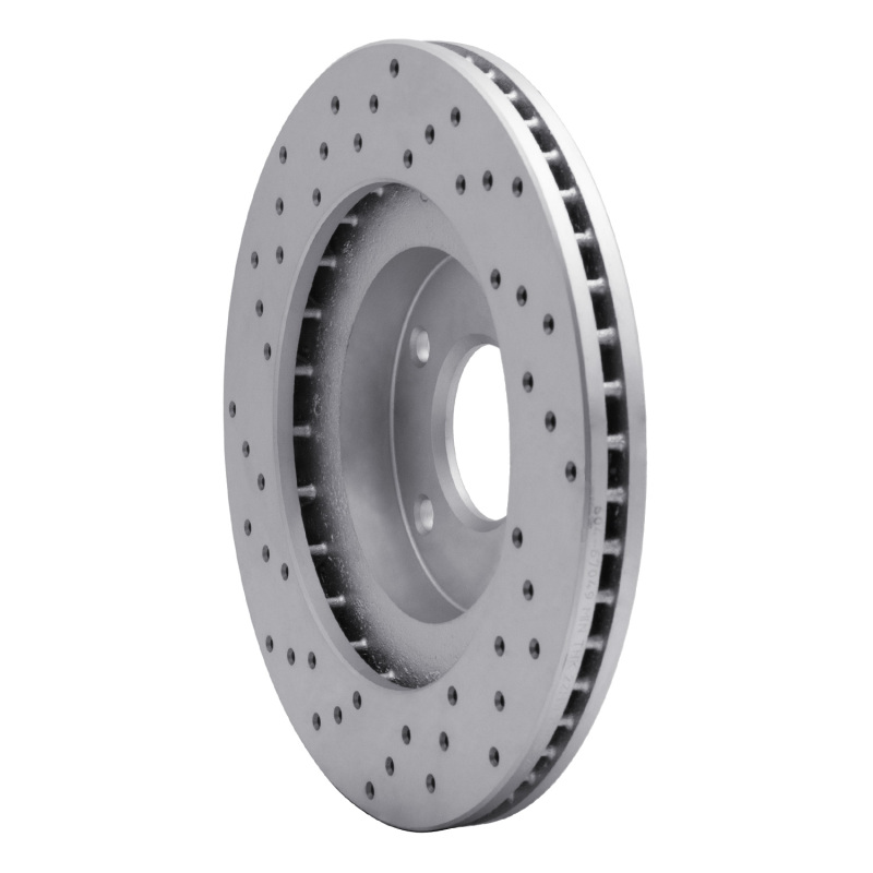 Infiniti I35 Brake Rotor (1) - Front Right - DFC - Drilled Geoperformance - `02-`06