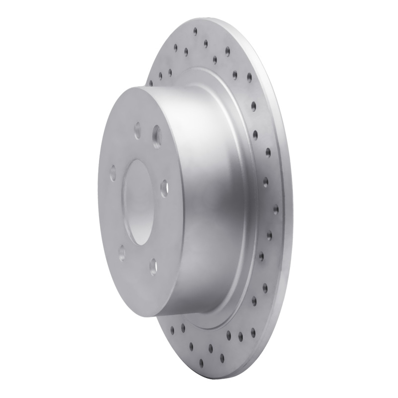 Nissan Juke Brake Rotor (1) - Rear Right - DFC - Drilled Geoperformance - `02-`25