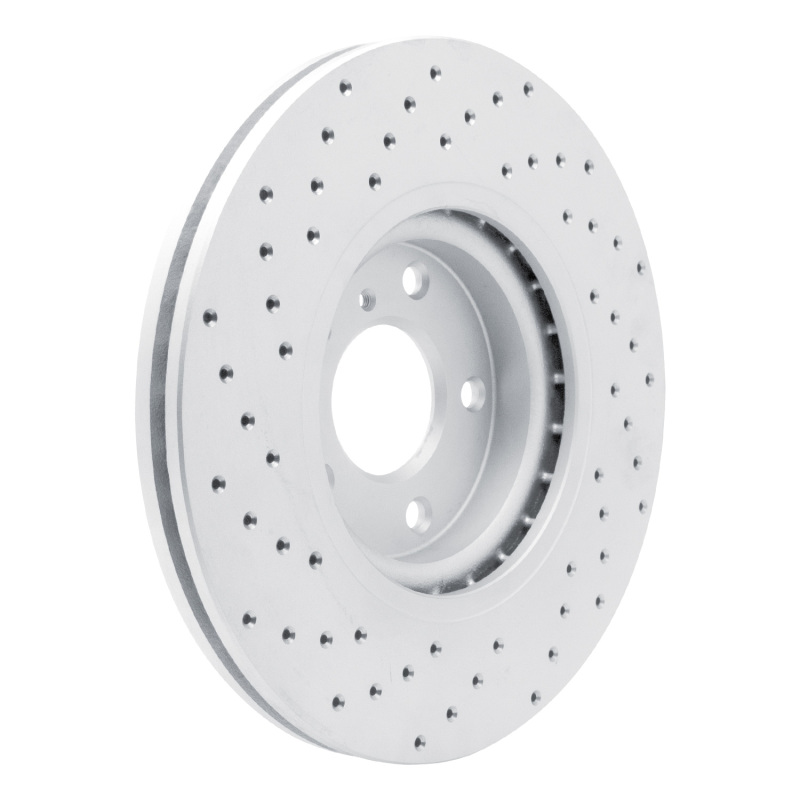 Infiniti G37 Brake Rotor (1) - Front Left - DFC - Geoperformance Drilled - `03-`23