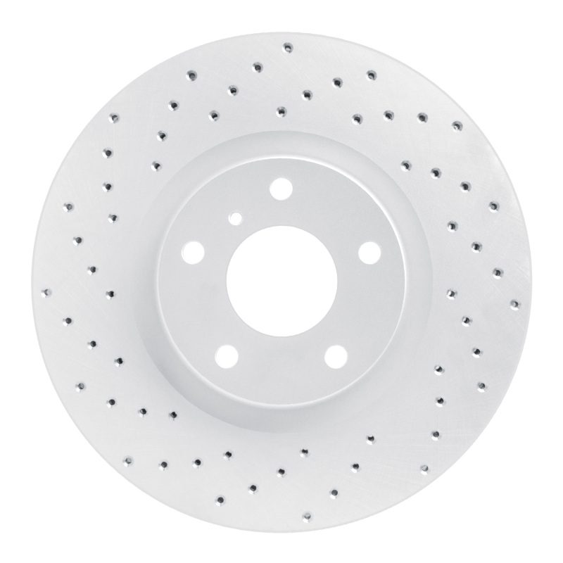 Infiniti G37 Brake Rotor (1) - Front Left - DFC - Geoperformance Drilled - `03-`23