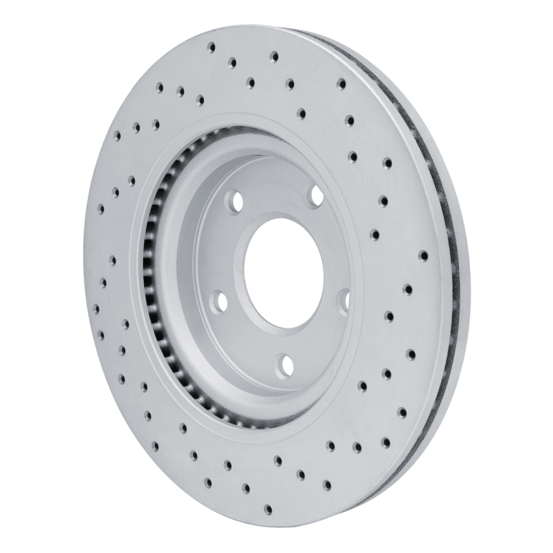 Nissan Juke Brake Rotor (1) - Front Left - DFC - Drilled Geoperformance - `11-`19