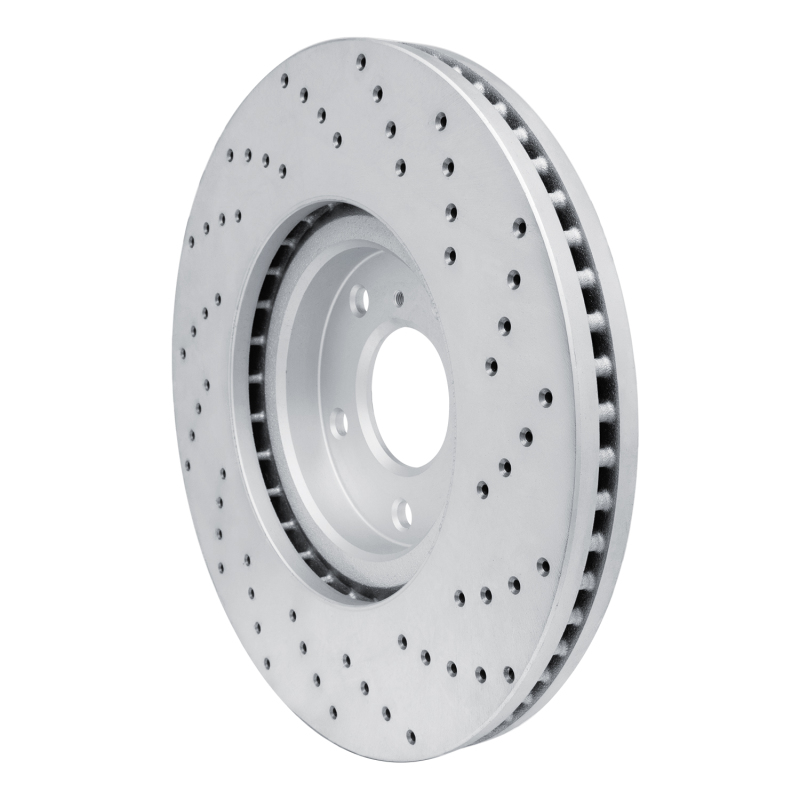 Infiniti G37 Brake Rotor (1) - Front Left - DFC - Geoperformance Drilled - `07-`15