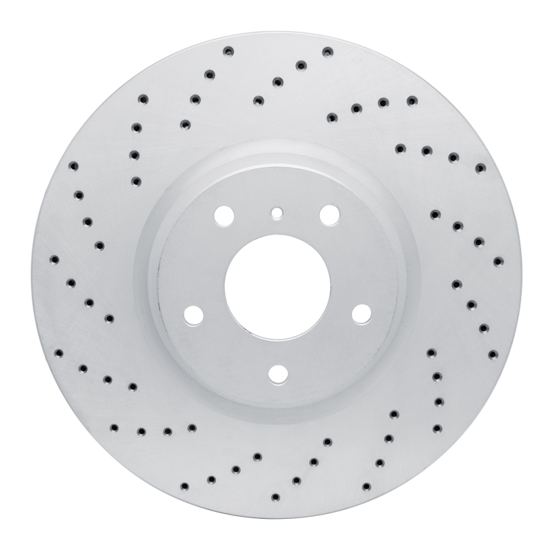 Infiniti G37 Brake Rotor (1) - Front Left - DFC - Geoperformance Drilled - `07-`15