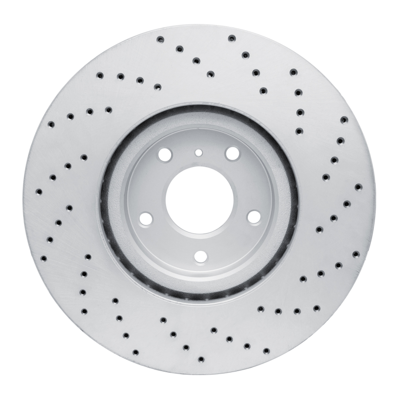 Infiniti G37 Brake Rotor (1) - Front Left - DFC - Geoperformance Drilled - `07-`15