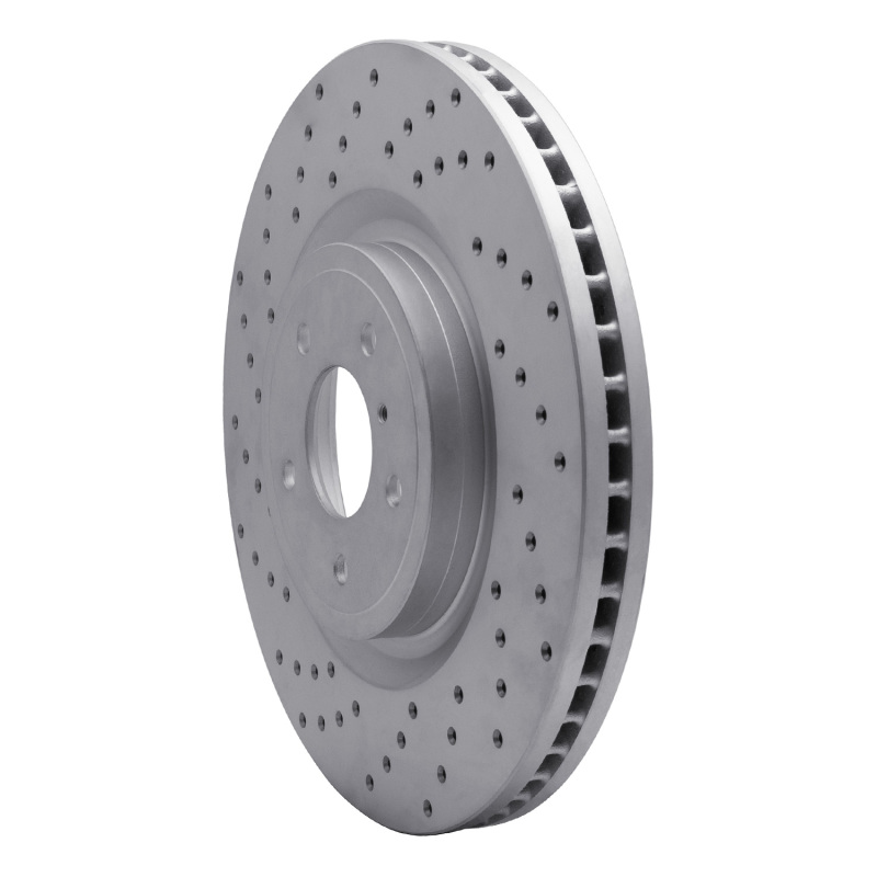 Infiniti G37 Brake Rotor (1) - Front Left - DFC - Geoperformance Rotors - Drilled - `08-`25