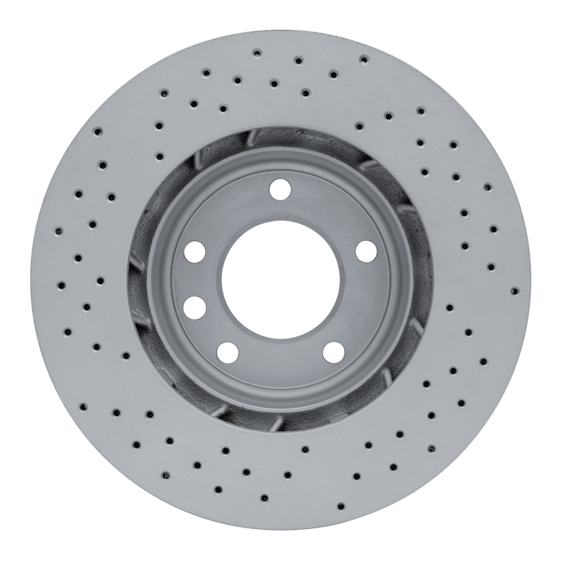 Porsche Cayenne Brake Rotor (1) - Front - DFC - Drilled Geoperformance - `03-`18