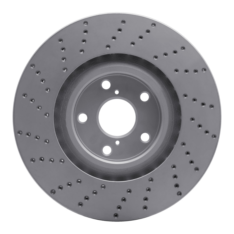 Lexus Gs460 Brake Rotor (1) - Front Right - DFC - Drilled Geoperformance - `09-`11