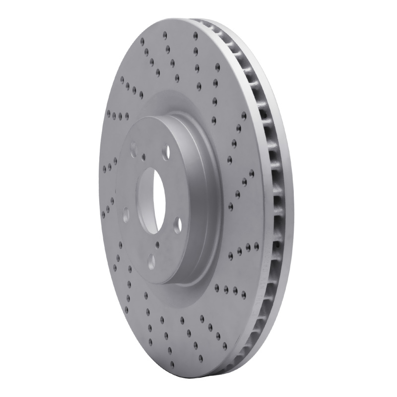 Lexus Gs460 Brake Rotor (1) - Front Right - DFC - Drilled Geoperformance - `09-`11