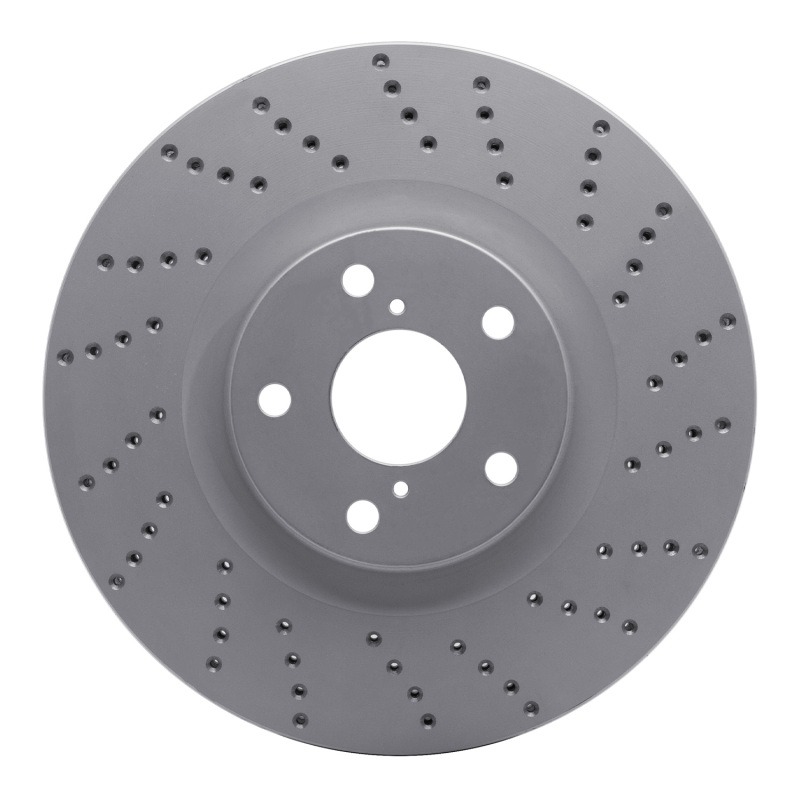 Lexus Gs460 Brake Rotor (1) - Front Right - DFC - Drilled Geoperformance - `09-`11