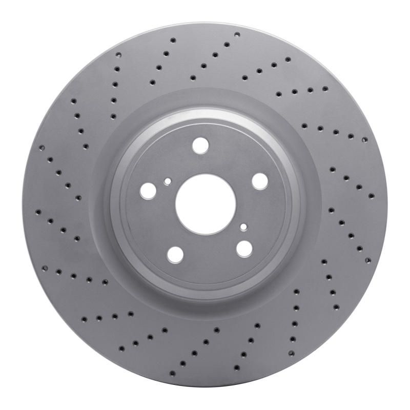 Lexus LS460 Brake Rotor (1) - Front - DFC - Geoperf Rotors - Drilled - `10-`17