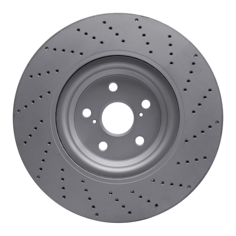 Lexus LS460 Brake Rotor (1) - Front - DFC - Geoperf Rotors - Drilled - `10-`17
