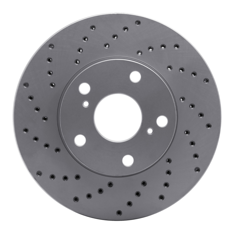 Lexus Es300 Brake Rotor (1) - Front Left - DFC - Drilled Geoperformance - `92-`06