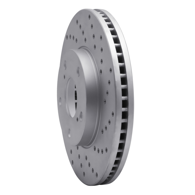 Lexus ES300 Brake Rotor (1) - Front Right - DFC - Geoperformance Drilled - `92-`06