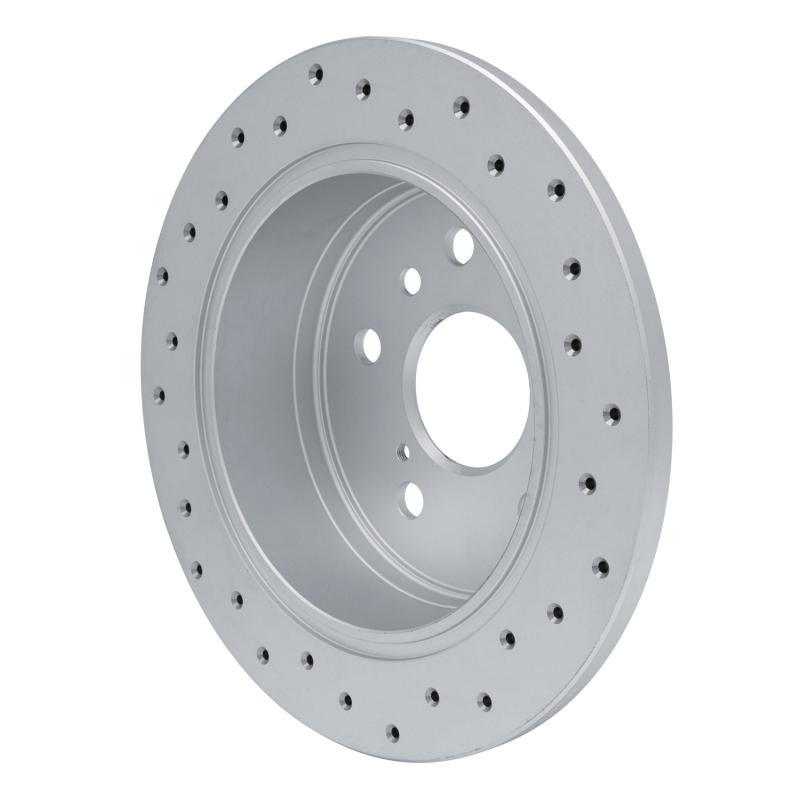 Lexus ES300 Brake Rotor (1) - Rear Left - DFC - Drilled Geoperformance - `02-`08