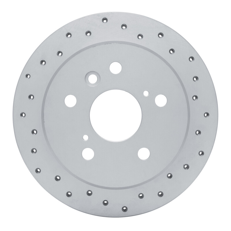 Lexus ES300 Brake Rotor (1) - Rear Right - DFC - Drilled Geoperformance - `02-`08