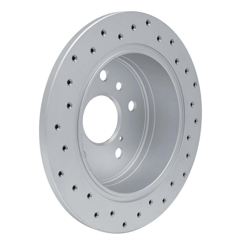 Lexus ES300 Brake Rotor (1) - Rear Right - DFC - Drilled Geoperformance - `02-`08