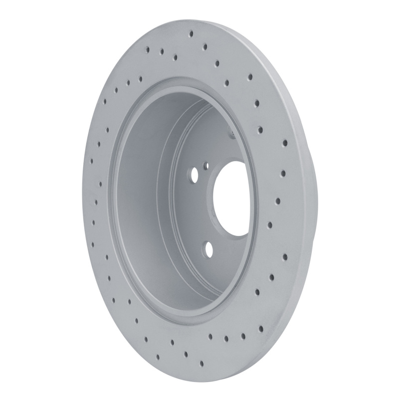 Lexus ES350 Brake Rotor (1) - Rear Left - DFC - Drilled Geoperformance - `07-`12