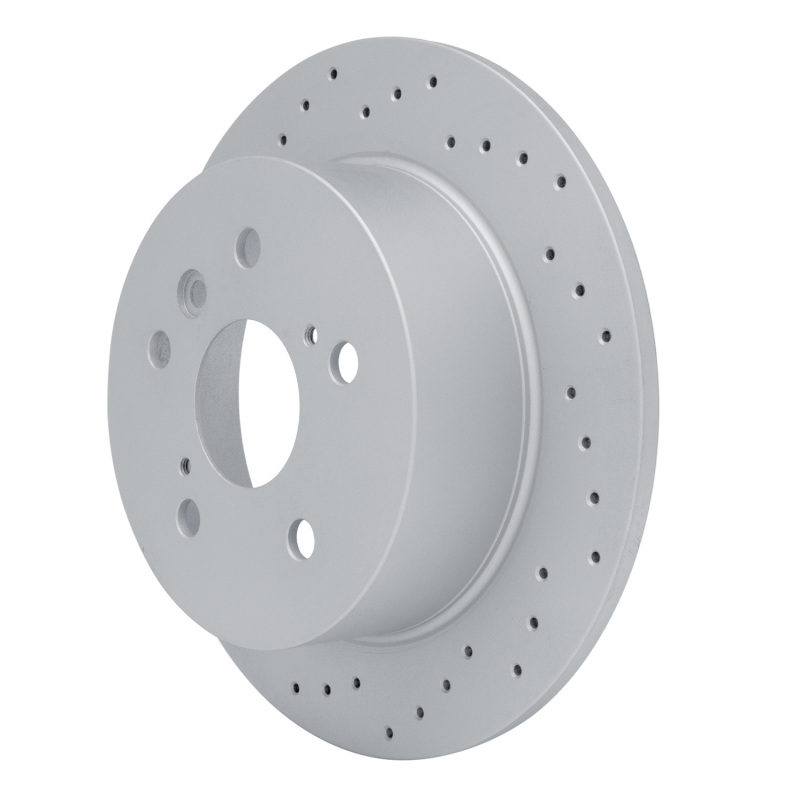 Lexus ES350 Brake Rotor (1) - Rear Left - DFC - Drilled Geoperformance - `07-`12