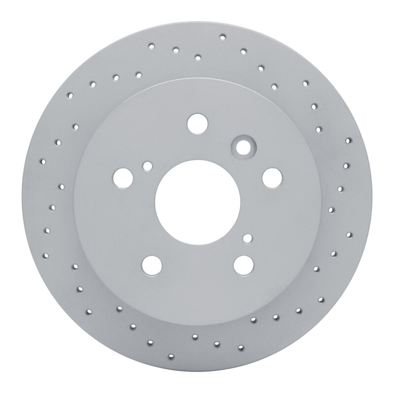 Lexus ES350 Brake Rotor (1) - Rear Right - DFC - Geoperformance Rotors - Drilled - `07-`12