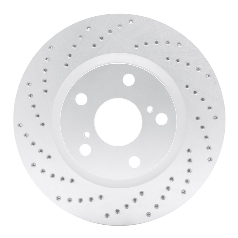 Lexus ES350 Brake Rotor (1) - Front Left - DFC - Drilled Geoperformance - `06-`20