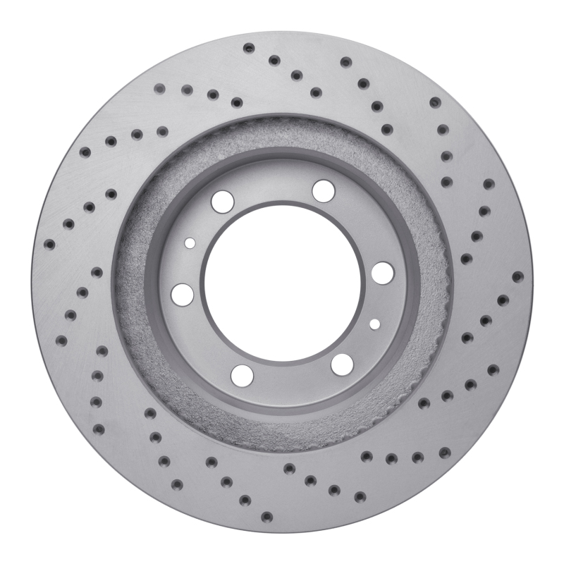 Toyota Fortuner Brake Rotor (1) - Front Left - DFC - Geoperformance Rotor - Drilled - `03-`23