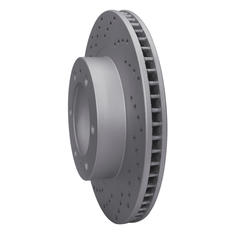 Toyota Fortuner Brake Rotor (1) - Front Left - DFC - Geoperformance Rotor - Drilled - `03-`23