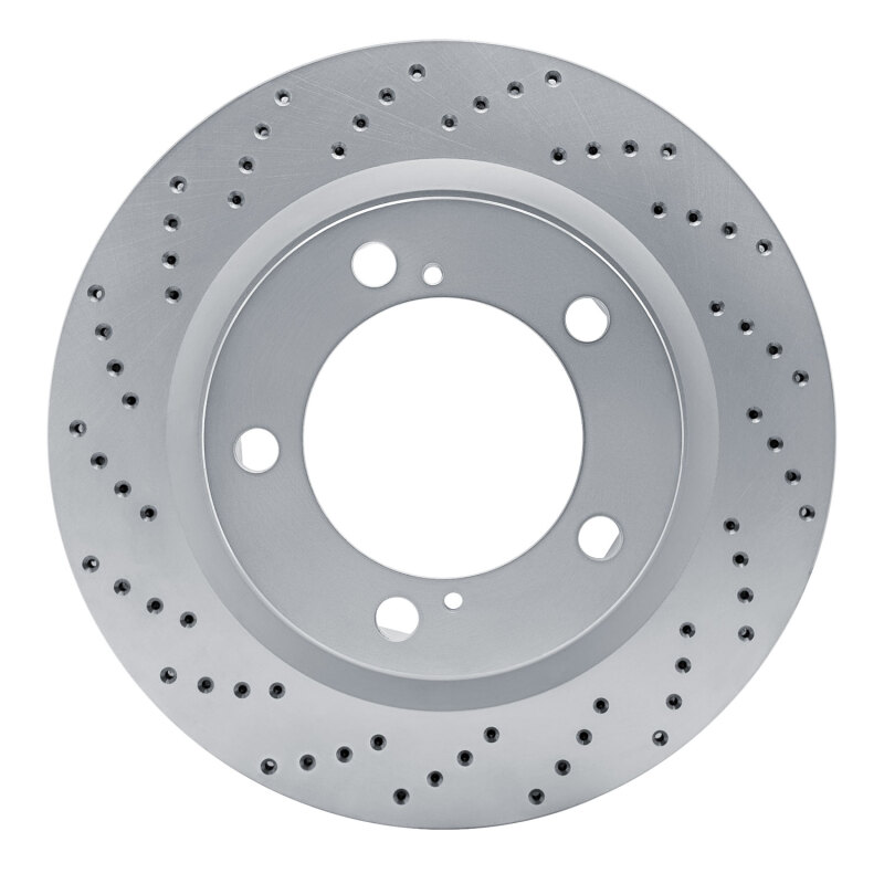 Lexus Lx570 Brake Rotor (1) - Front Left - DFC - Geoperformance Drilled - `07-`22