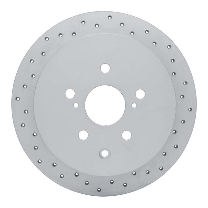 Lexus RX450H Brake Rotor (1) - Rear Right - DFC - Drilled Geoperformance - `10-`20
