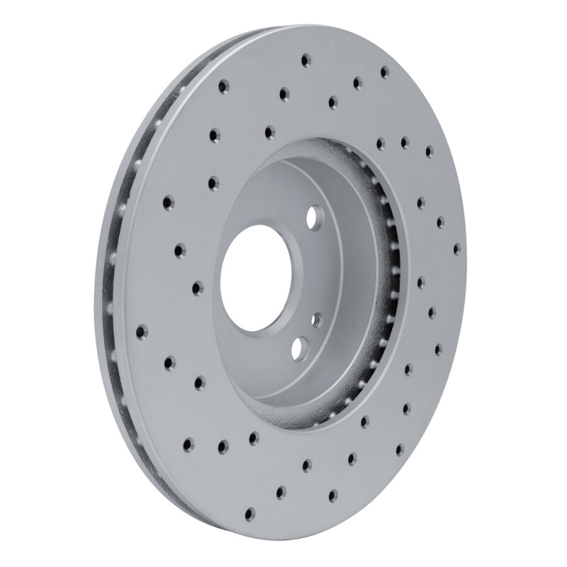 Mazda Miata Brake Rotor (1) - Front Right - DFC - Geoperformance Rotor - Drilled - `94-`02