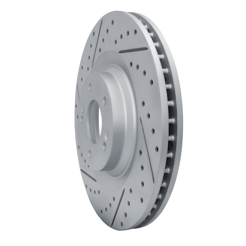 Hyundai Veloster N Brake Rotor (1) - Front Left - DFC - Drilled & Slotted Geoperformance - `19-`22