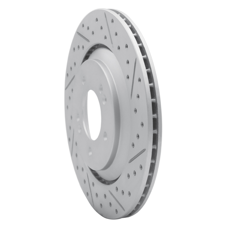 Hyundai Veloster N Brake Rotor (1) - Rear Right - DFC - Geoperf, Drilled & Slotted - `19-`25