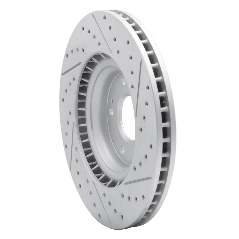 Hyundai Veloster N Brake Rotor (1) - Front Left - DFC - Geoperformance Drilled & Slotted - `19-`22