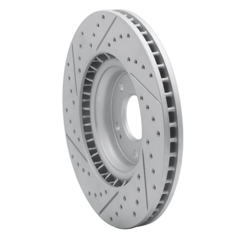 Hyundai Veloster N Brake Rotor (1) - Front Right - DFC - Geoperformance Rotor - Drilled and Slotted - `19-`22