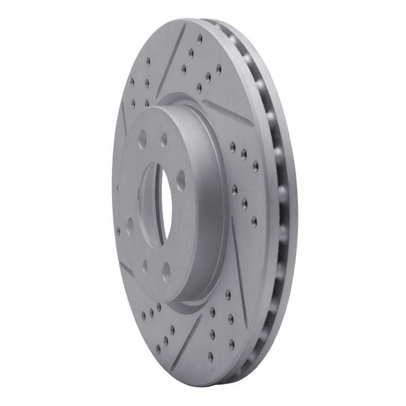 Dodge Vision Brake Rotor (1) - Front Left - DFC - Drilled & Slotted Geoperformance - `09-`19
