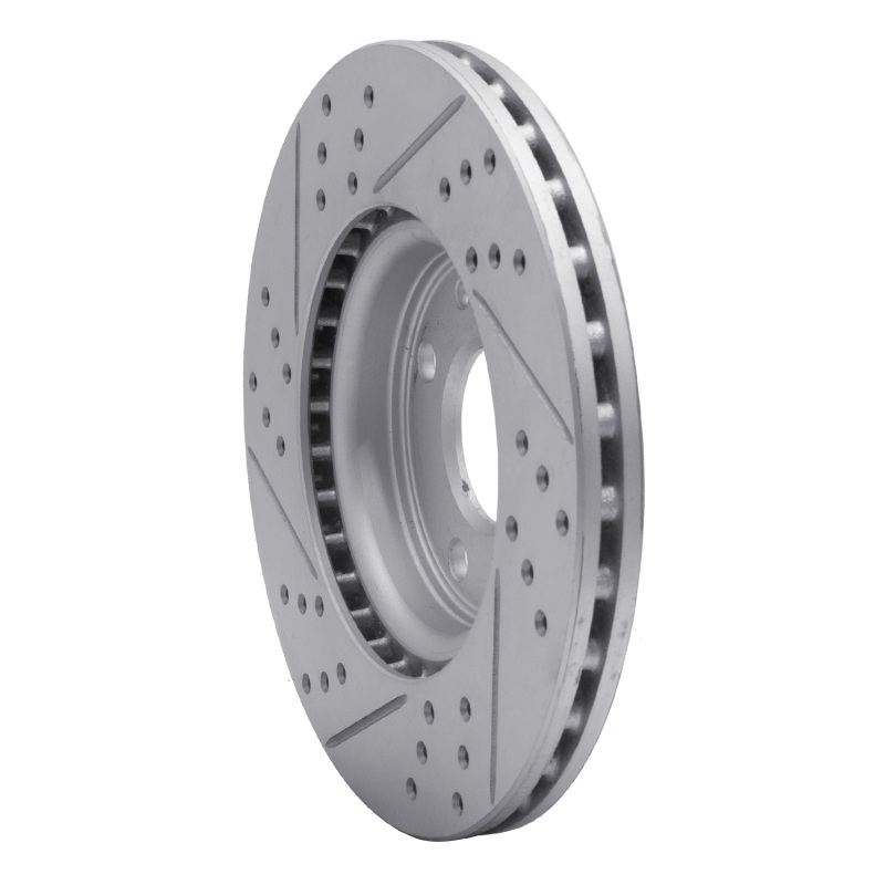 Dodge Vision Brake Rotor (1) - Front Right - DFC - Drilled & Slotted Geoperformance - `09-`19