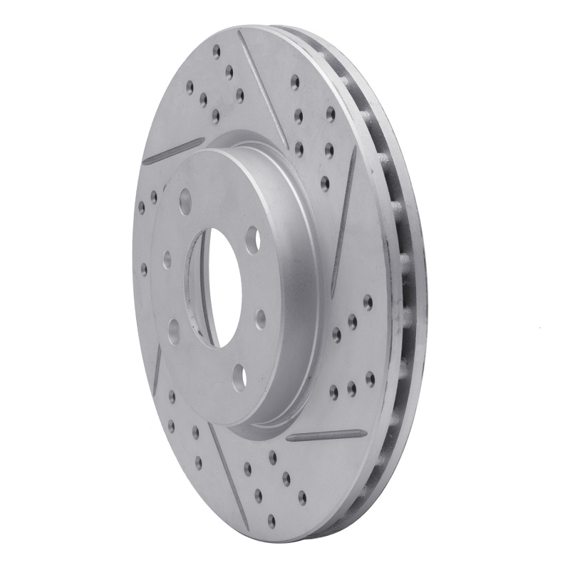 Dodge Vision Brake Rotor (1) - Front Right - DFC - Drilled & Slotted Geoperformance - `09-`19