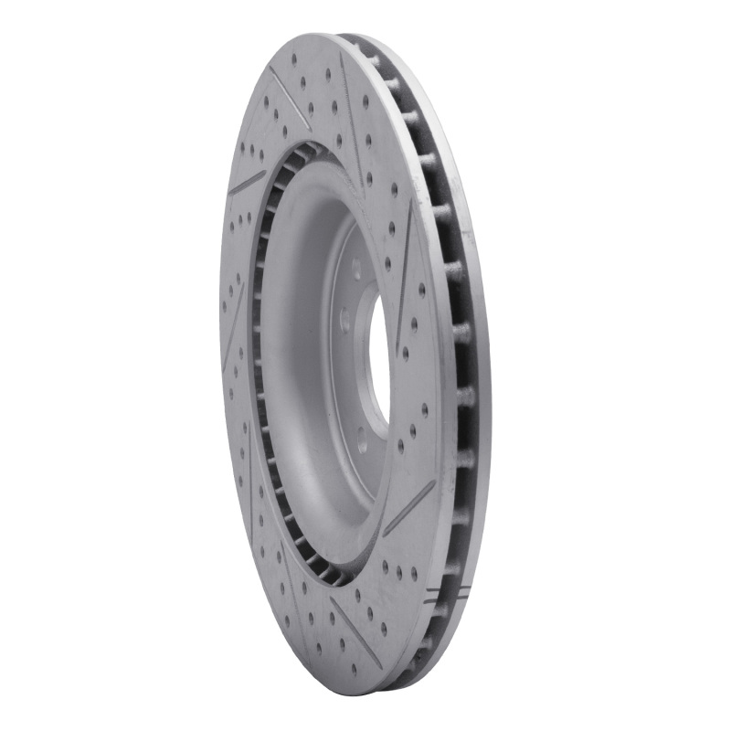 Land Rover Range Rover Brake Rotor (1) - Rear Left - DFC - Drilled & Slotted Geoperformance - `14-`24