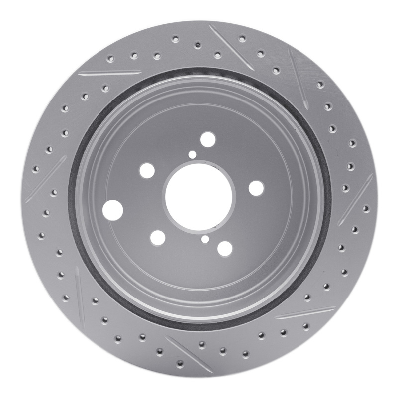 Scion FR-S Brake Rotor (1) - Rear Left - DFC - Drill & Slot, Geoperformance - `10-`25